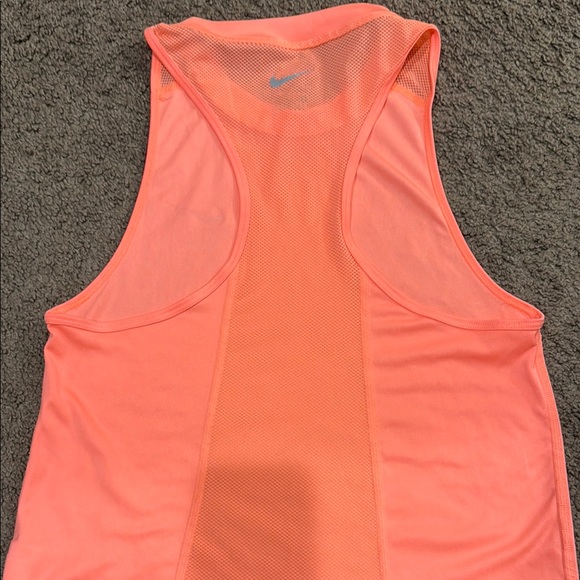 Nike Orange Athletic Tank Top High Performance - Picture 3 of 3